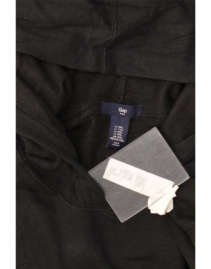 Gap Herren Graphic Hoodie Pullover 2XL Schwarz Baumwolle