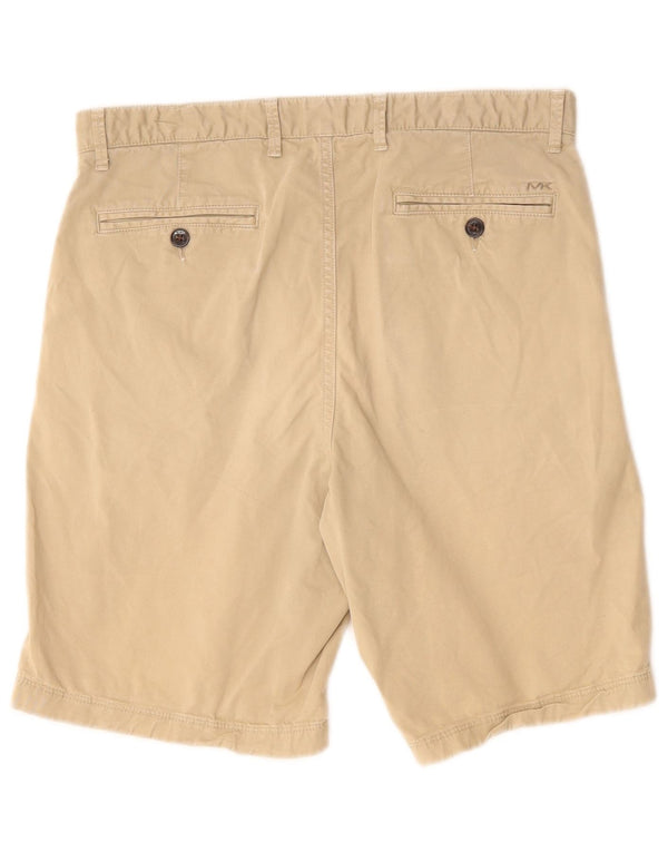 MICHAEL KORS Herren Chinoshorts W30 Mittelbeige Baumwolle