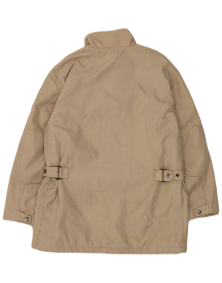 Murphy & Nye Herren-Windbreaker-Jacke, UK 38, mittelbeigefarbenes Nylon