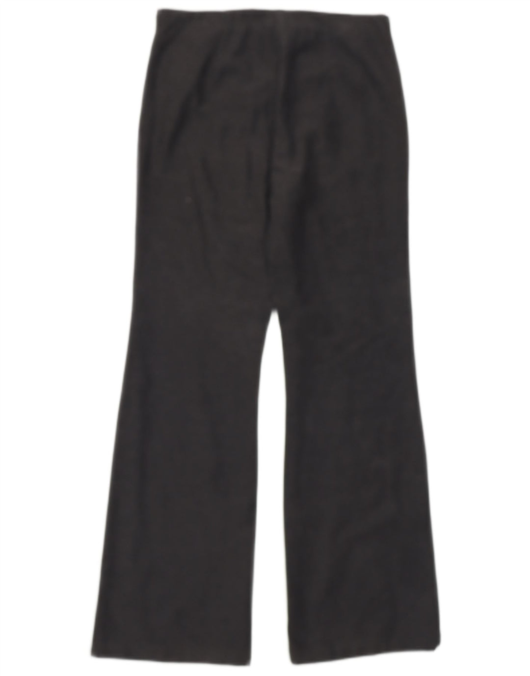 BENETTON Damen Bootcut Freizeithose IT 42 Medium W28 L29 Grau Baumwolle