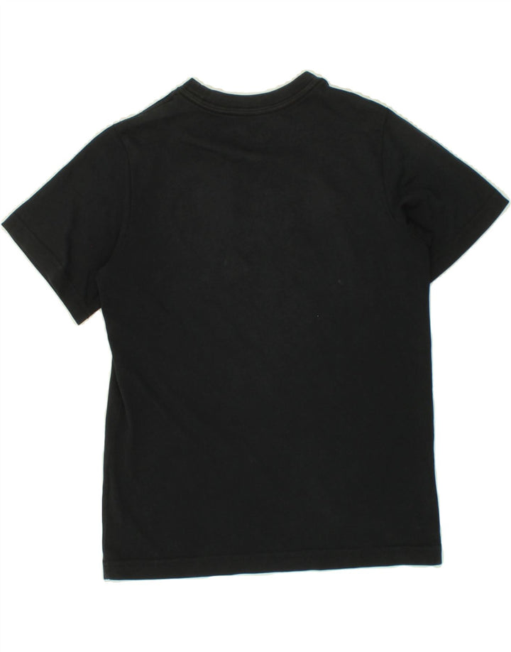 NIKE Boys Dri Fit Graphic T-Shirt Top 8-9 Years Small Black Vintage Nike and Second-Hand Nike from Messina Hembry 