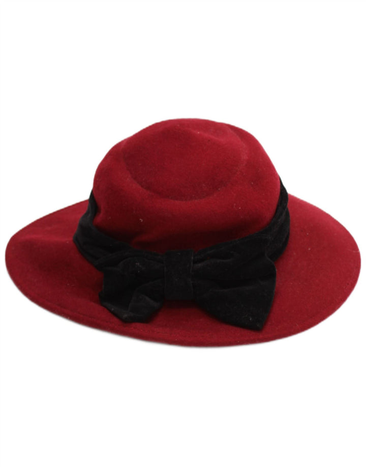 Kangol Damen Fischerhut, klein, aus roter Wolle