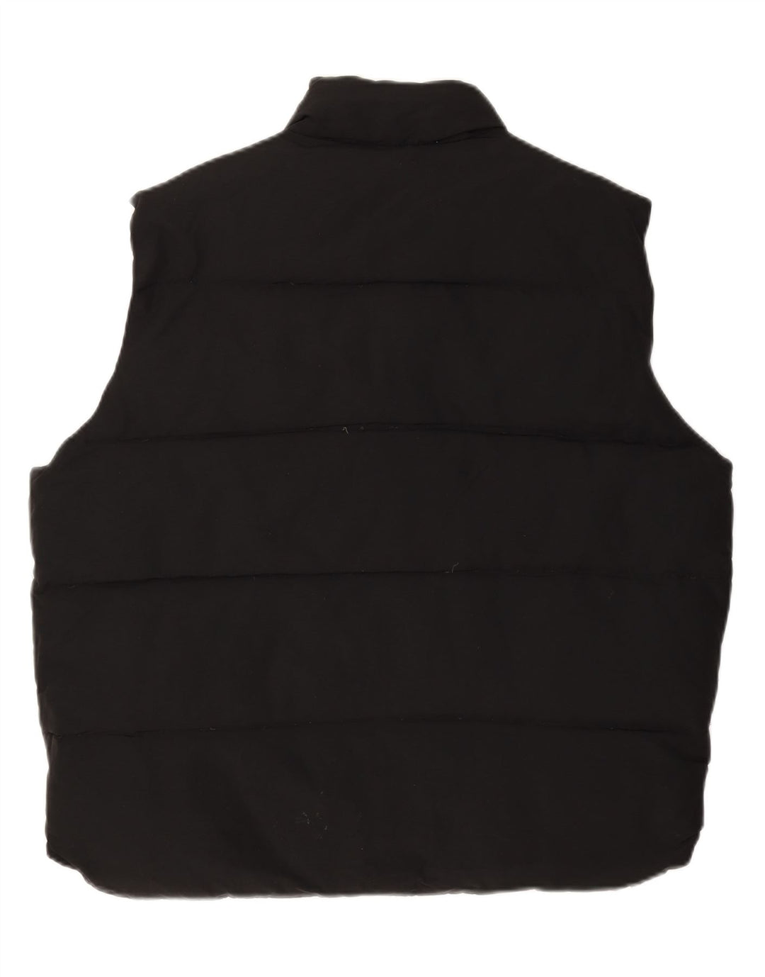 WILKER Mens Padded Gilet UK 40 Large Black Vintage Wilker and Second-Hand Wilker from Messina Hembry 