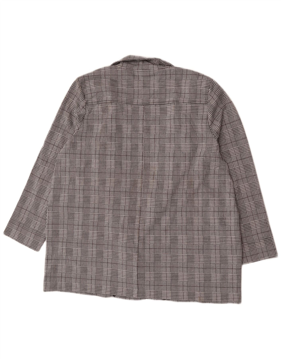 Marks & Spencer Damen Autograph Open Blazer Jacke UK 20 2XL Grau kariert
