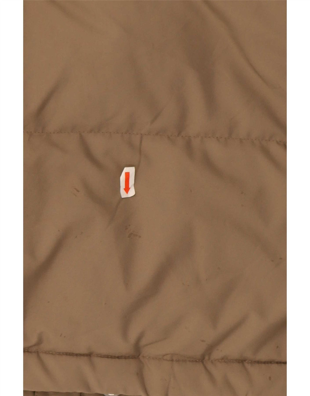 Ellesse Herren Wattierte Jacke UK 40 Large Beige Polyester