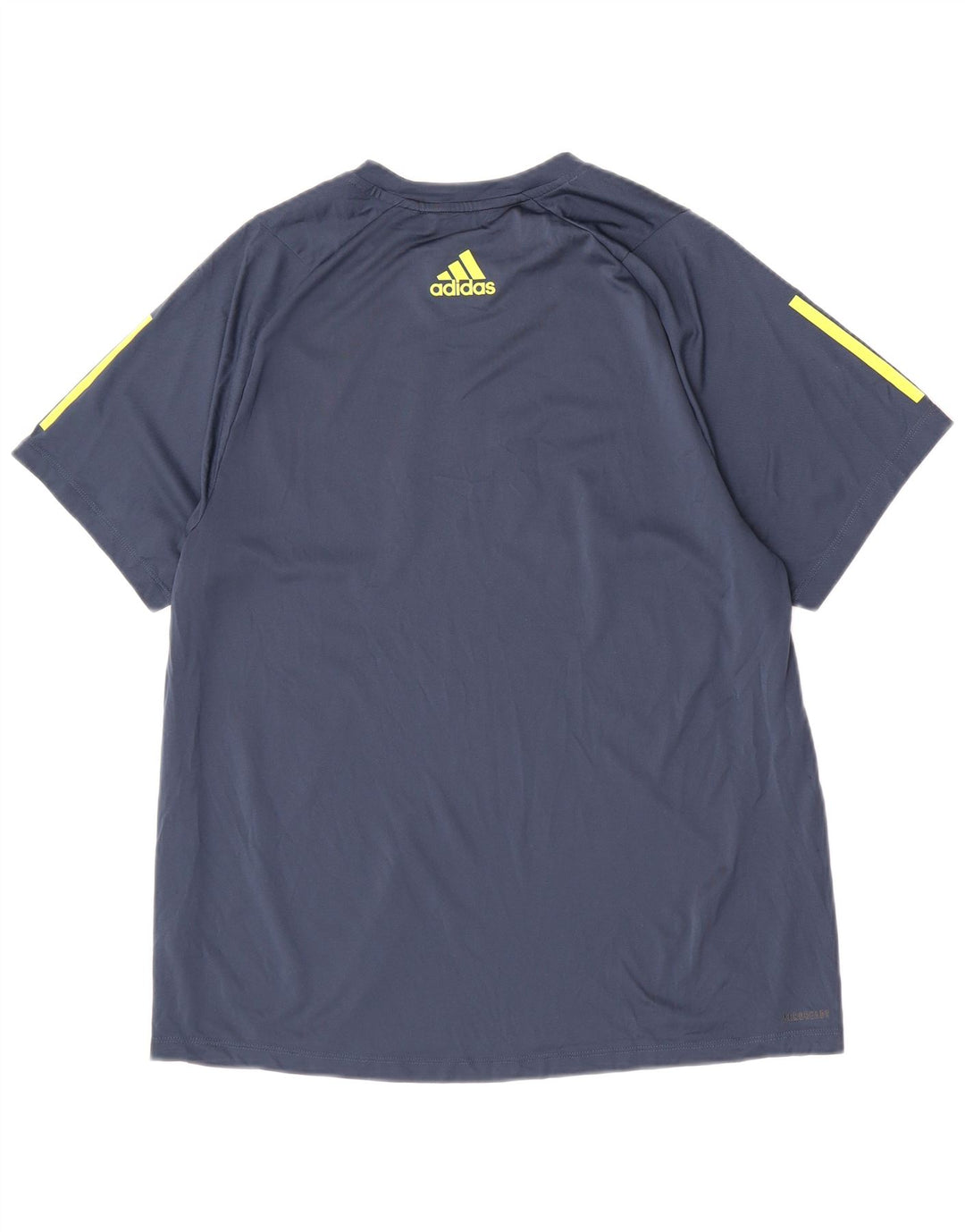 Adidas Herren-T-Shirt mit regulärer Grafik, groß, Marineblau, Farbblock