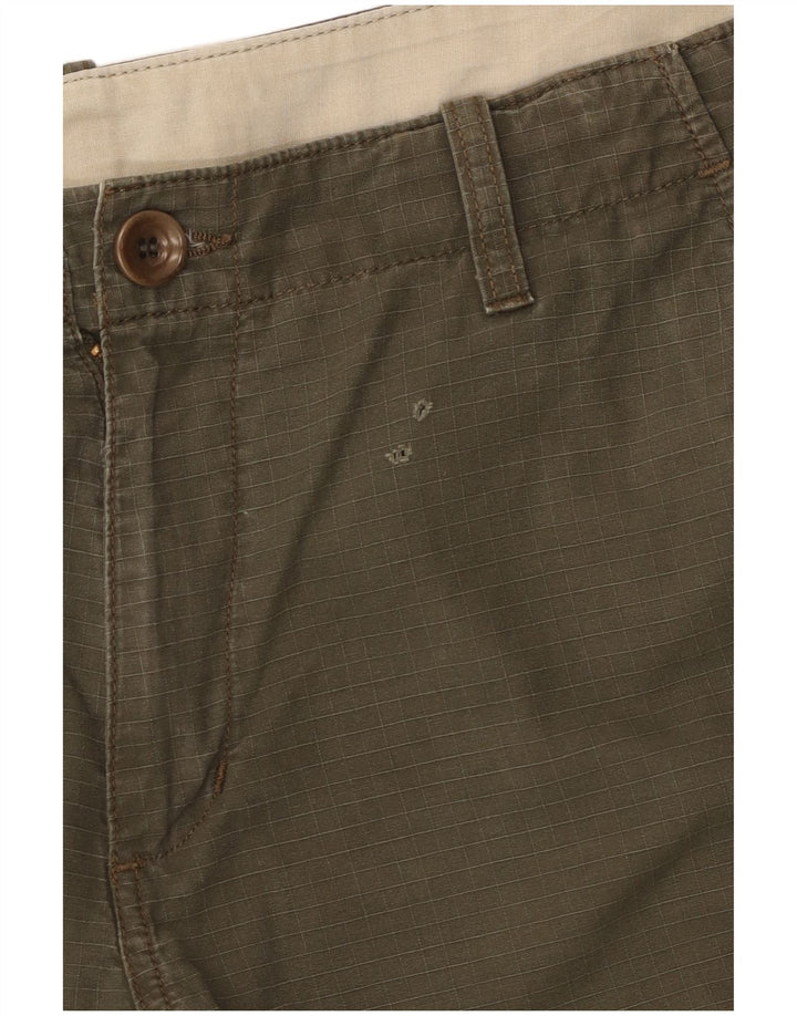 Carhartt Herren Cargoshorts W32 Medium Khaki Baumwolle