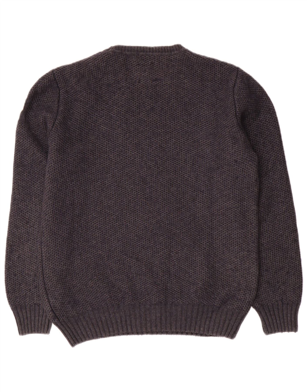 North Sails Herren-Pullover mit Rundhalsausschnitt, Größe S, graue Baumwolle