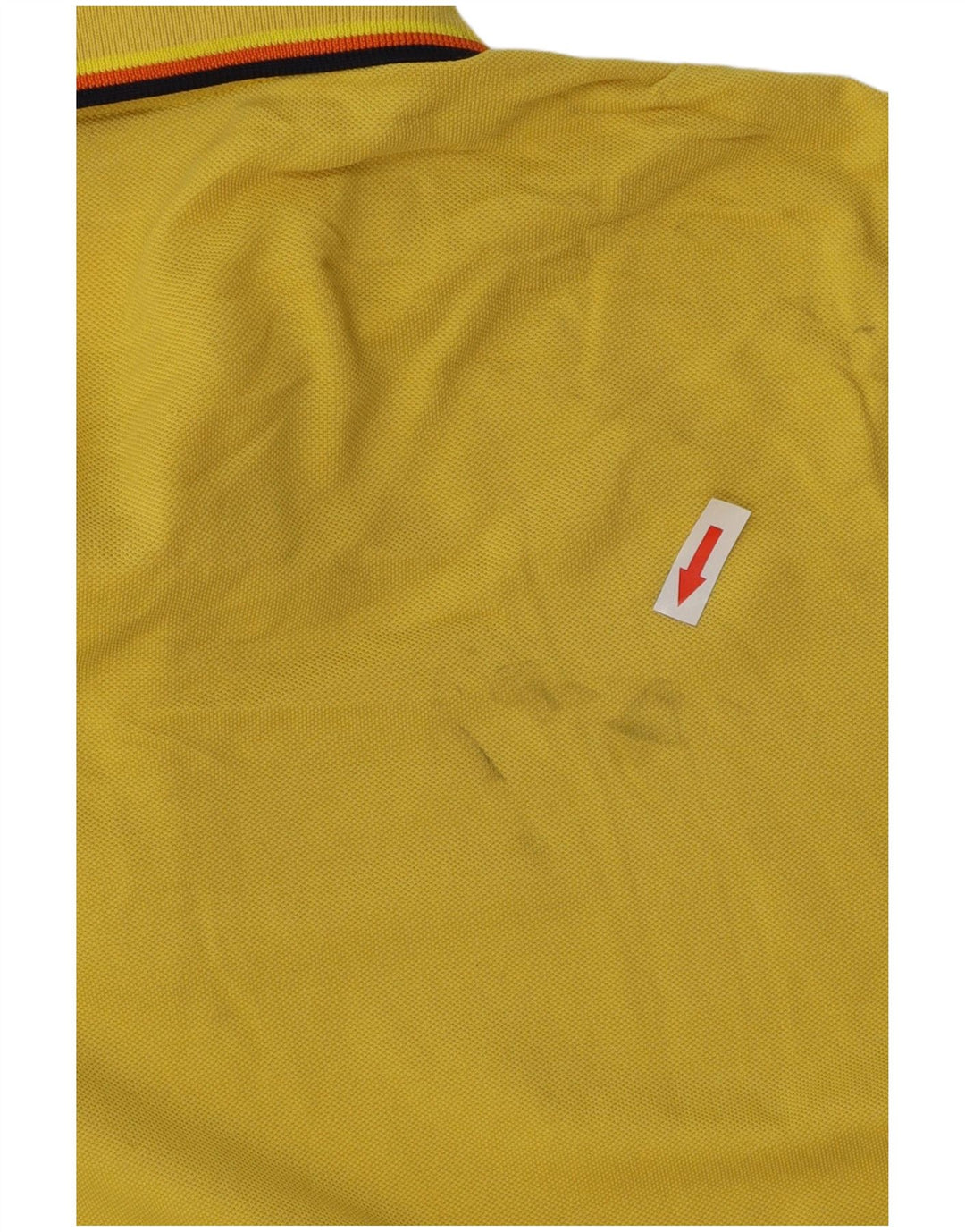 K-WAY Herren-Poloshirt, groß, Gelb
