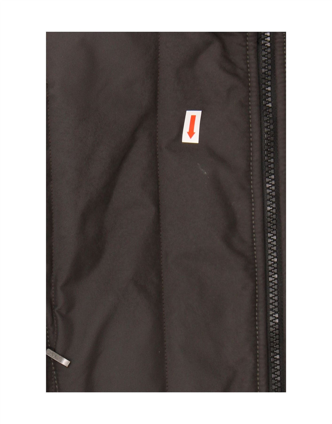 Refrigiwear Wattierter Damenmantel mit Kapuze IT 46 Large Khaki Nylon