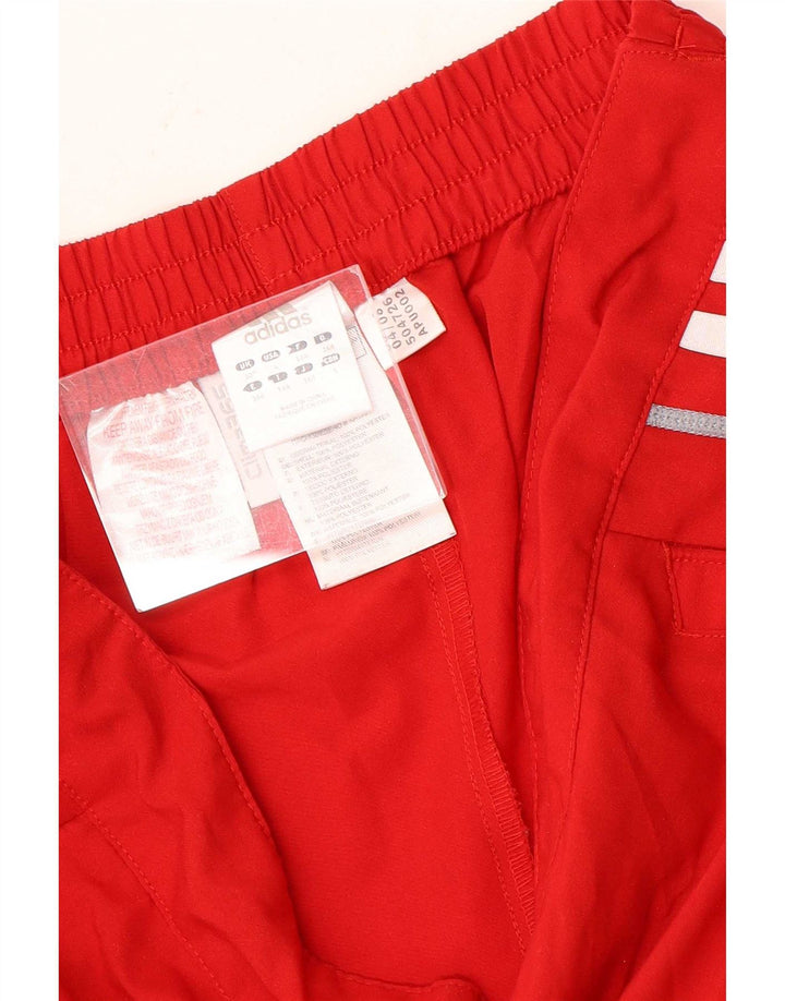 Adidas Jungen Climalite Graphic Sport Shorts 13–14 Jahre rotes Polyester
