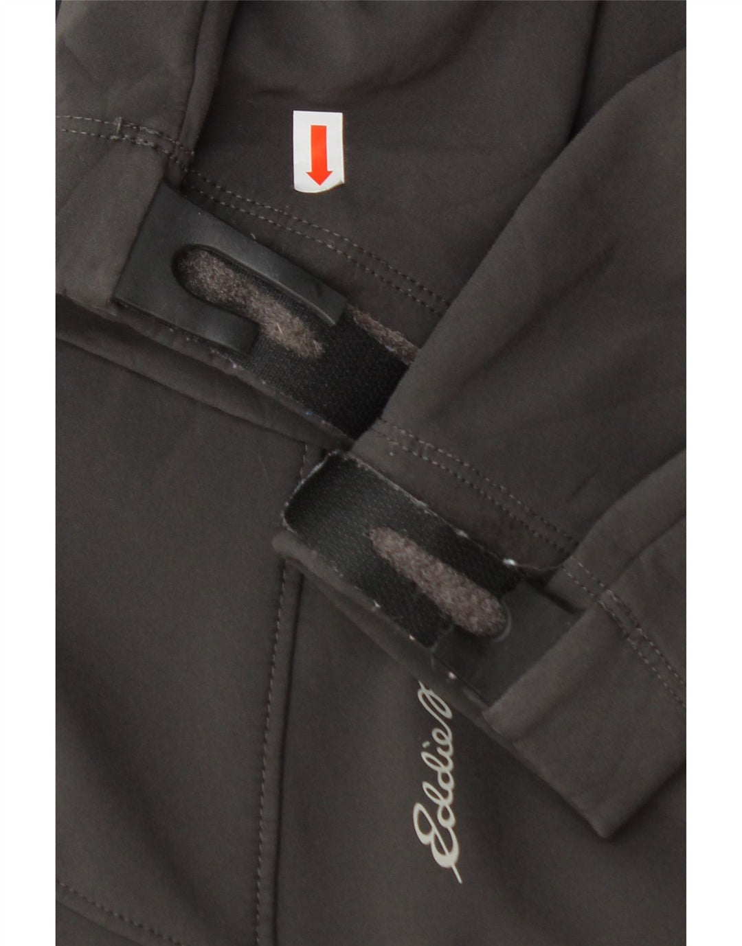 EDDIE BAUER Womens Hooded Windbreaker Jacket UK 18 XL Grey Polyester Vintage Eddie Bauer and Second-Hand Eddie Bauer from Messina Hembry 