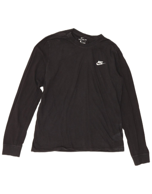 Nike Herren-Top mit langen Ärmeln, mittelgroß, Schwarz