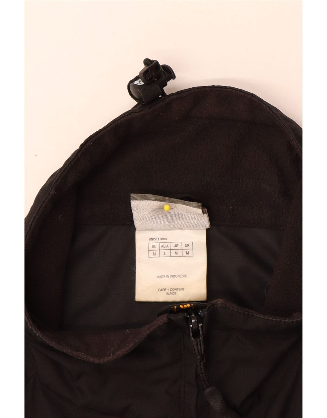 Jack Wolfskin Herren Windjacke UK 38 Medium Schwarz Polyester