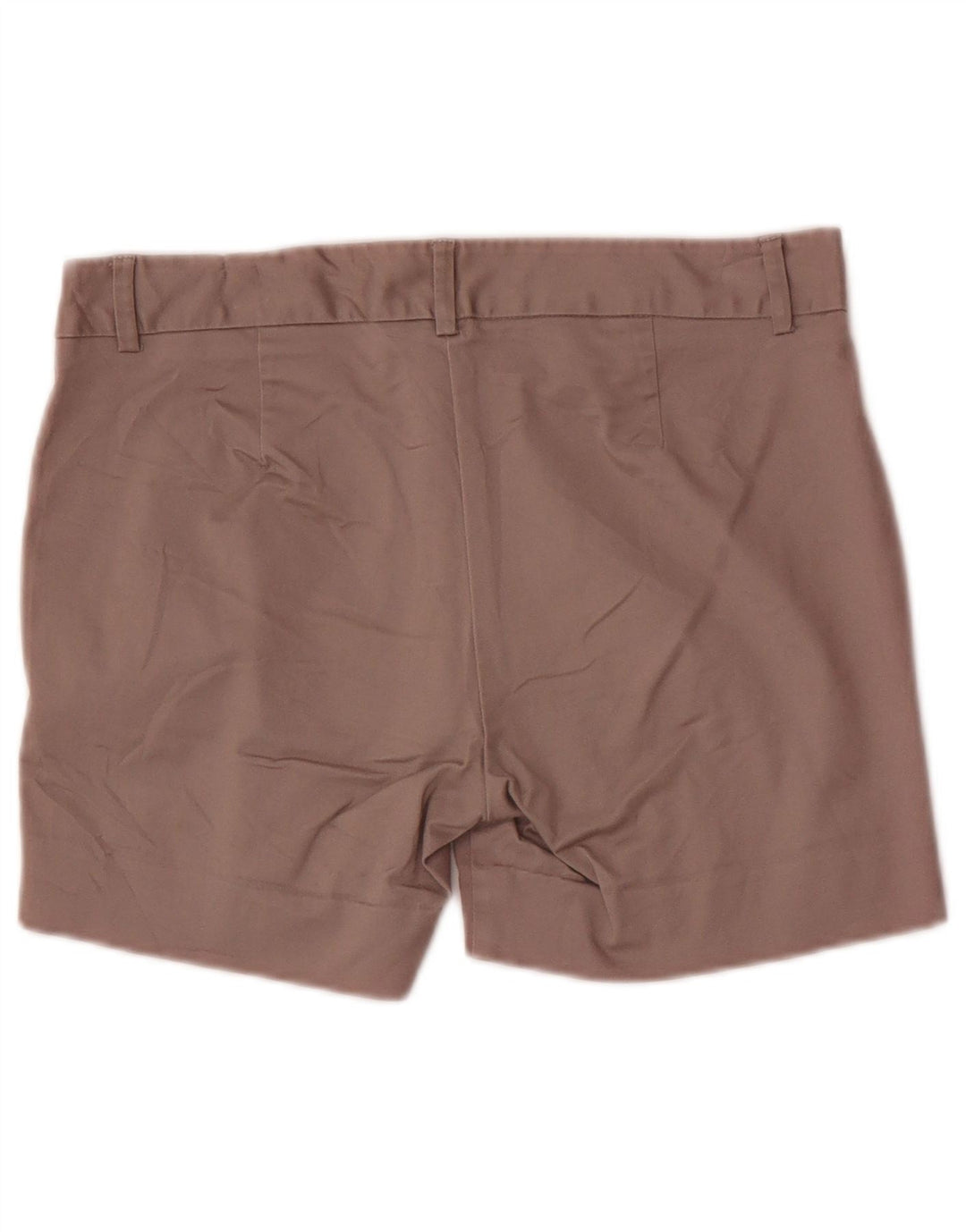 Zara Damen Casual Shorts Medium W28 Braune Baumwolle