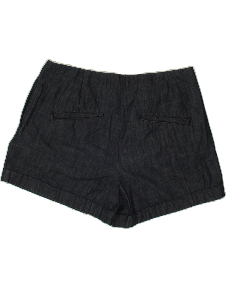 J. CREW Womens Pegged Chino Shorts US 6 Medium W32 Black Cotton Vintage J. Crew and Second-Hand J. Crew from Messina Hembry 