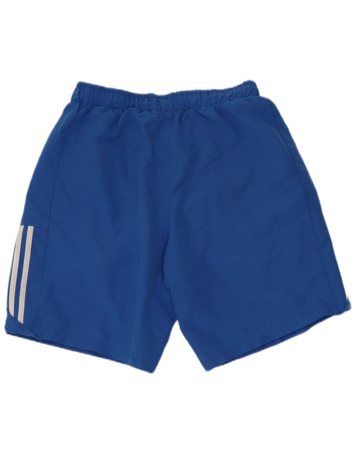 Adidas Herren Climalite Sport Shorts Mittelblaues Polyester