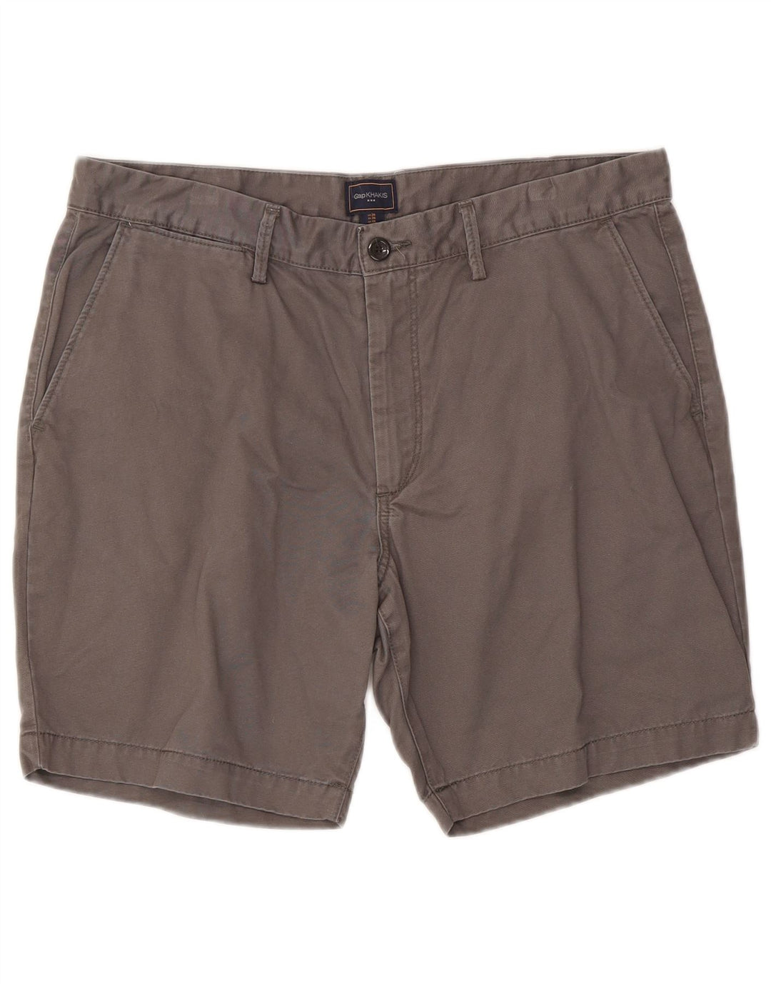 Gap Herren Khakis Chino Shorts W36 Große graue Baumwolle