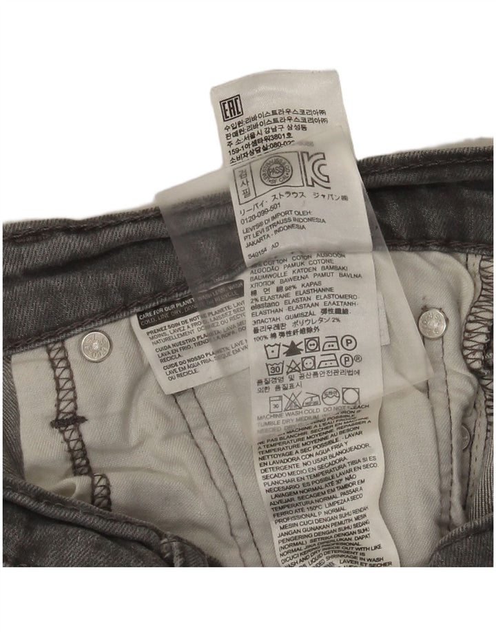 Levi's Herren 541 Tapered Jeans W33 L31 Graue Baumwolle