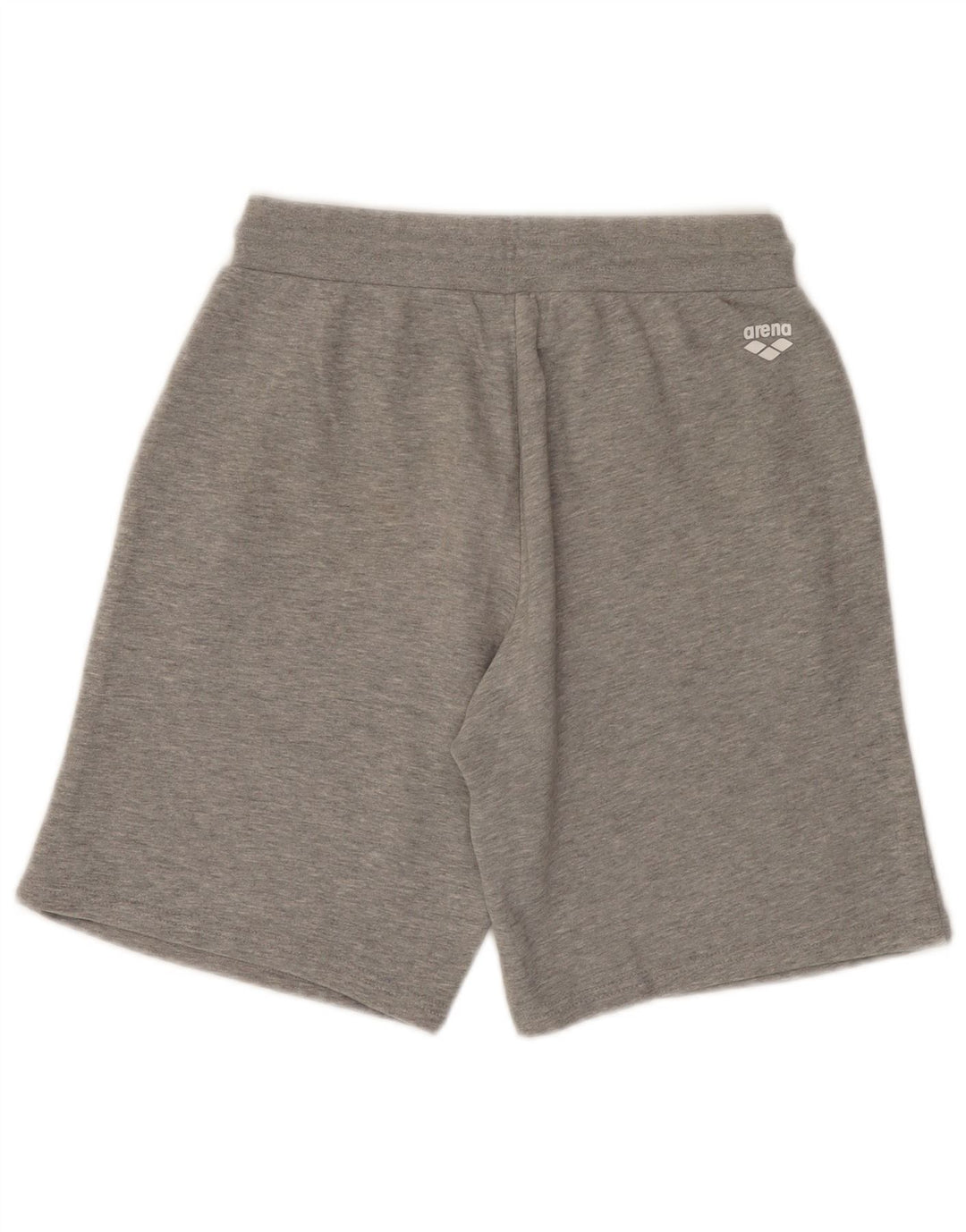 ARENA Herren-Sportshorts mit Grafik, Größe S, graue Baumwolle