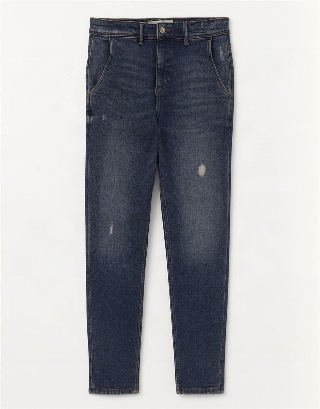 Zara Herren Distressed Skinny Jeans EU 38 Small W30 L30 Blau