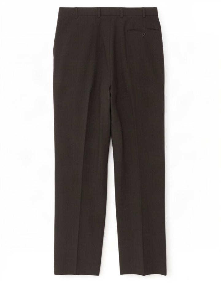 Marks & Spencer Herren-Anzughose mit Pegged-Anzug, W36, L33, graues Polyester