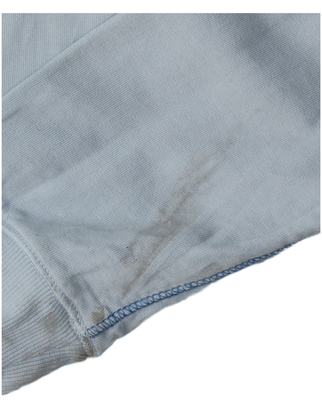 WHITE STUFF Damen Kapuzenpullover UK 12 Mittelblaue Baumwolle