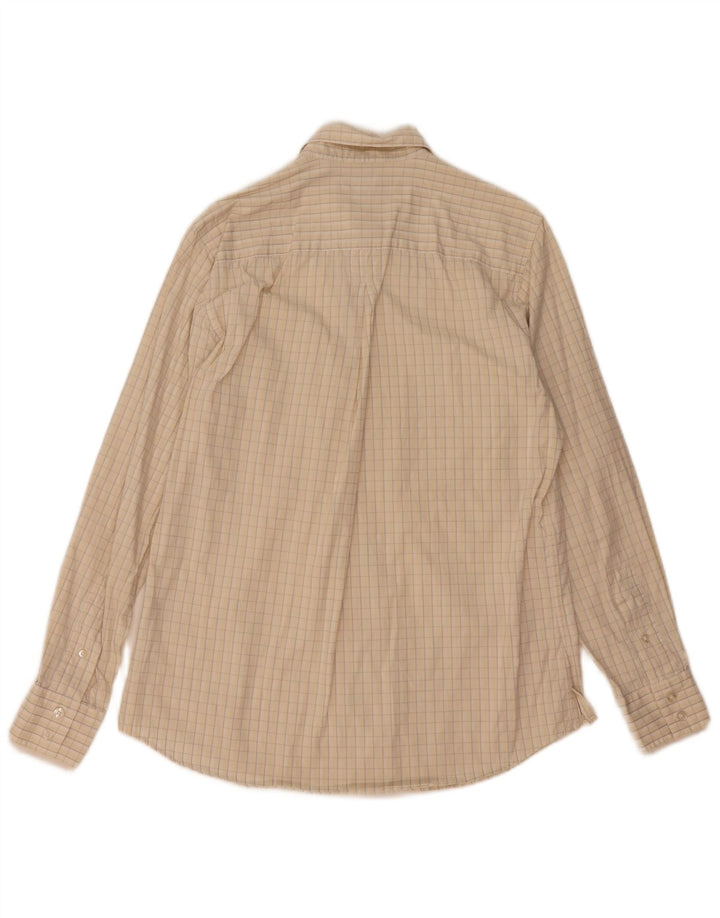 Timberland Herren-Hemd, klein, beige, kariert, Baumwolle