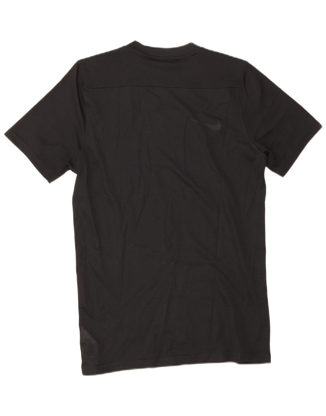 Nike Herren Dri Fit T-Shirt Top Small Schwarz Polyester