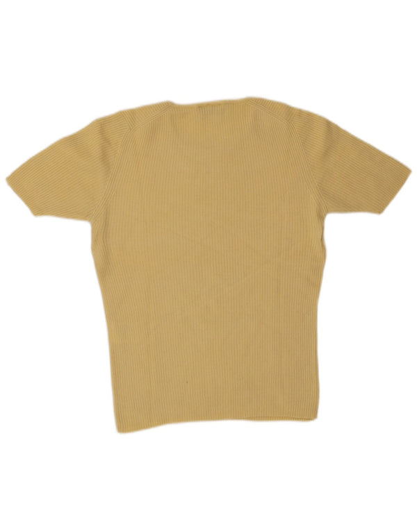 Betty Barclay Damen-Pullover mit Rundhalsausschnitt, Gr. 14, Gelb