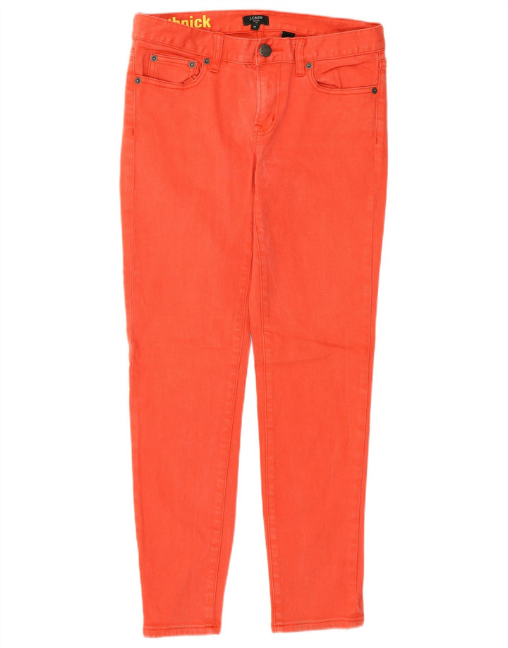 J. Crew Stretch-Röhrenjeans für Damen W27 L27 Orange