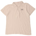 KAPPA Herren-Poloshirt, groß, weiße Baumwolle