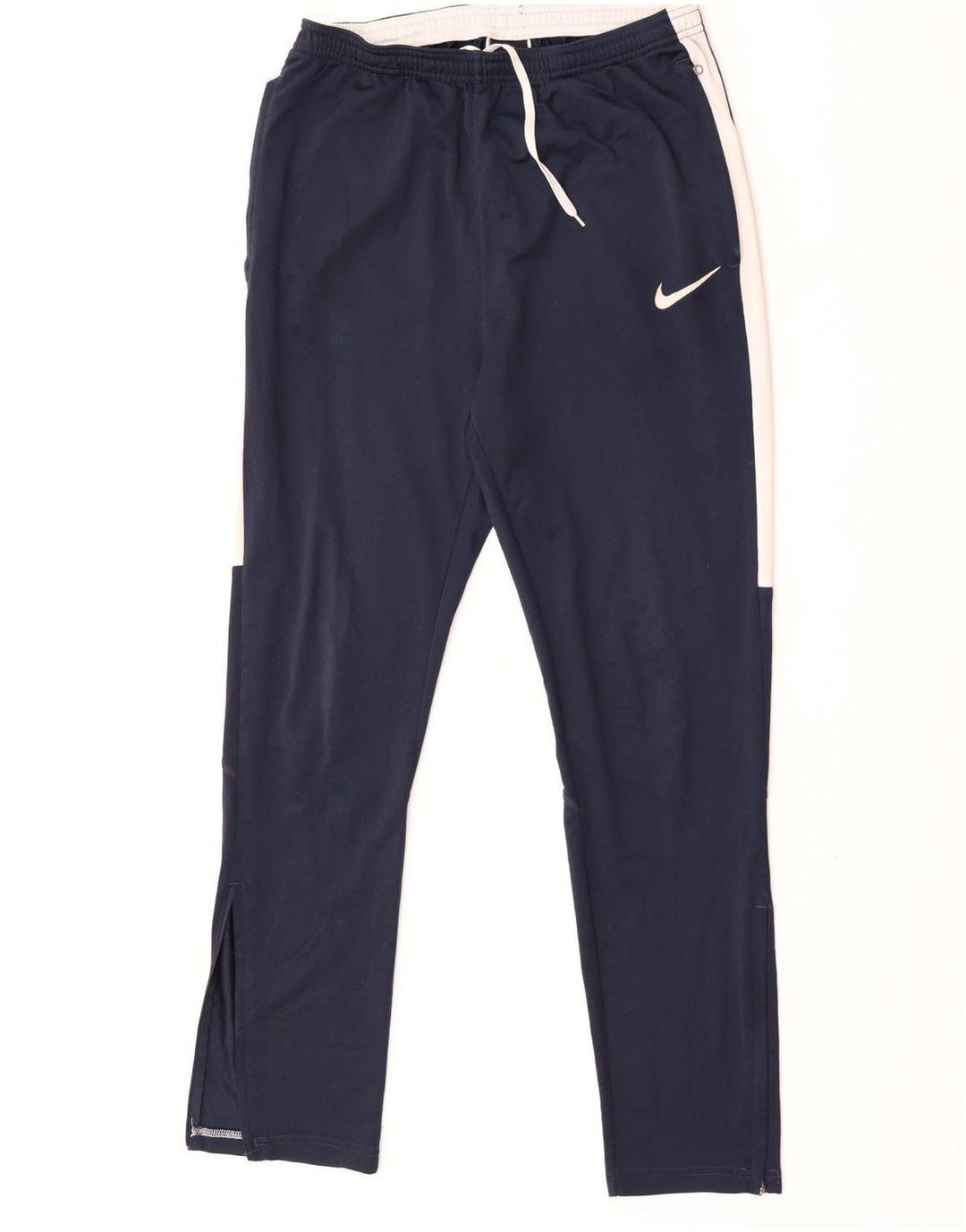 Nike Herren Dri Fit Trainingshose, groß, marineblau, Farbblock-Polyester