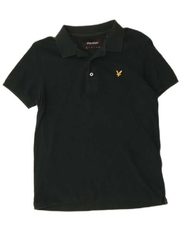 Lyle & Scott Herren Poloshirt XS Grüne Baumwolle