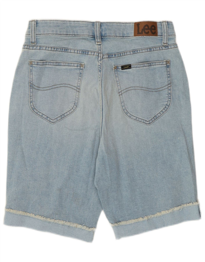 Lee Damen Jeansshorts US 6 Medium W28 Blaue Baumwolle