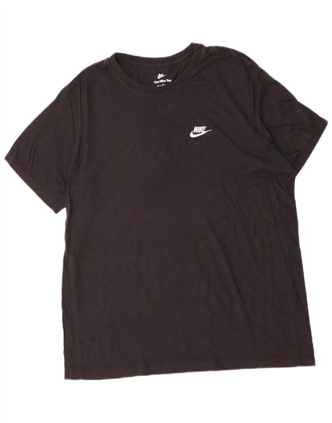 Nike Herren T-Shirt Top XL Schwarz Baumwolle