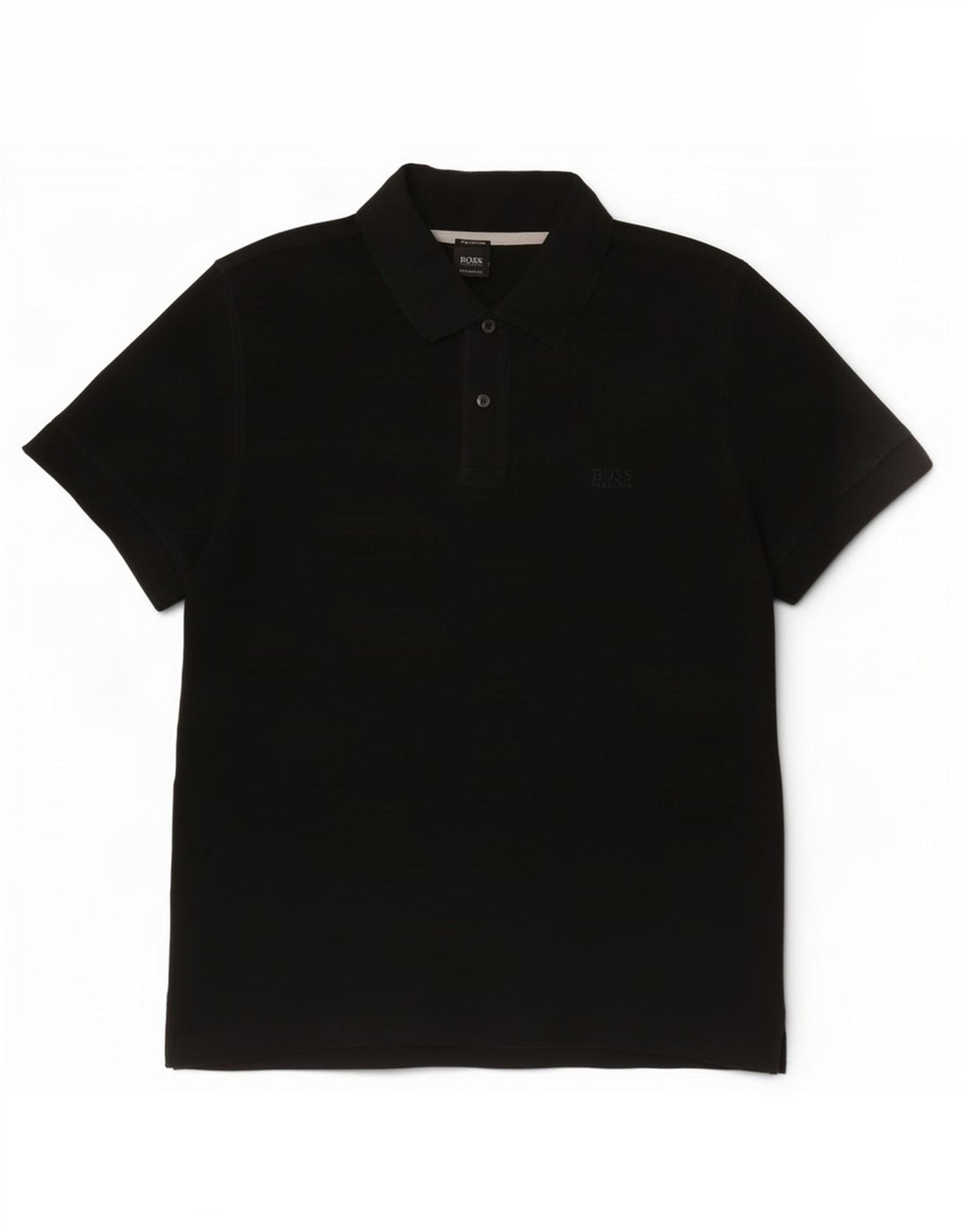 Hugo Boss Herren Regular Fit Poloshirt XL Schwarz Baumwolle