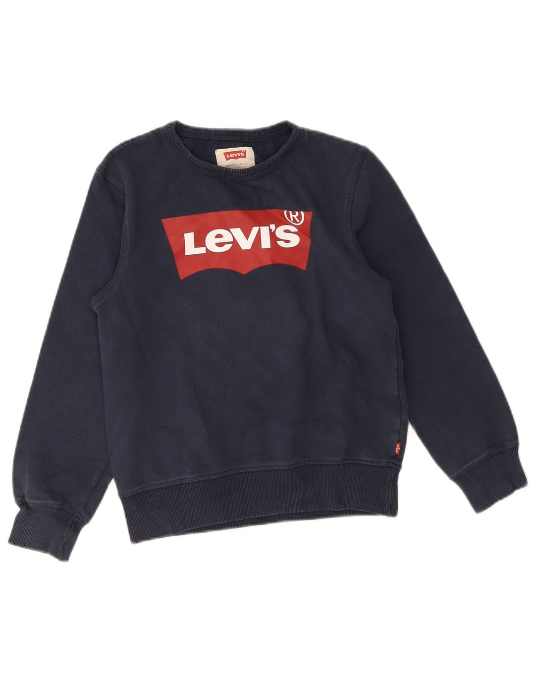 Levi's Mädchen Grafik Sweatshirt Pullover 11-12 Jahre Navy Blau