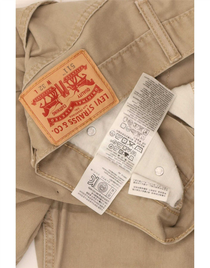 Levi's Herren 511 Casual Shorts W32 mittelbeige Baumwolle