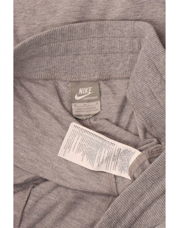Nike Herren-Sportshorts aus mittelgrauer Baumwolle