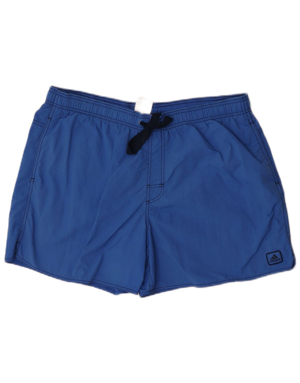 Adidas Herren Badeshorts XL Blaues Nylon