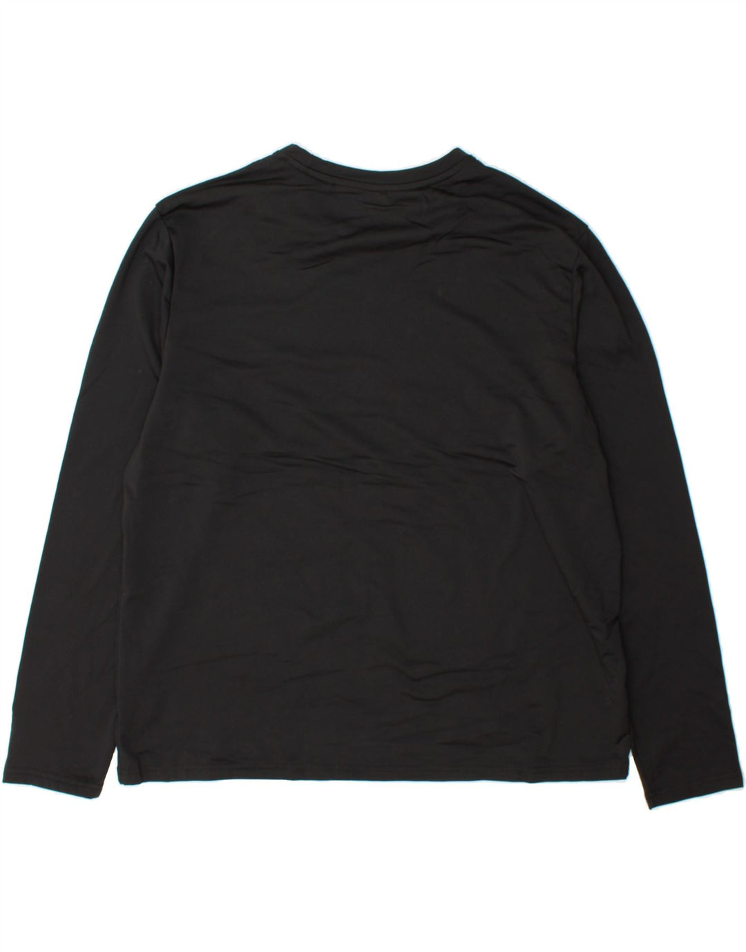 EDDIE BAUER Mens Top Long Sleeve XL Black Polyester Vintage Eddie Bauer and Second-Hand Eddie Bauer from Messina Hembry 