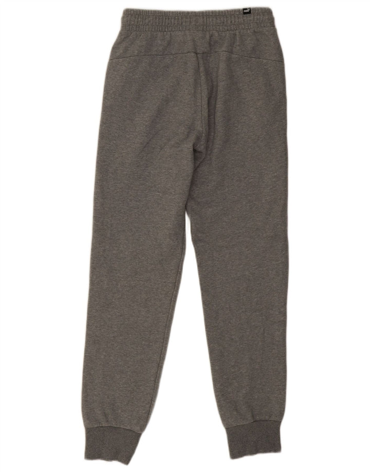 Puma Herren-Trainingshose, Jogginghose, Größe S, grau gefleckt