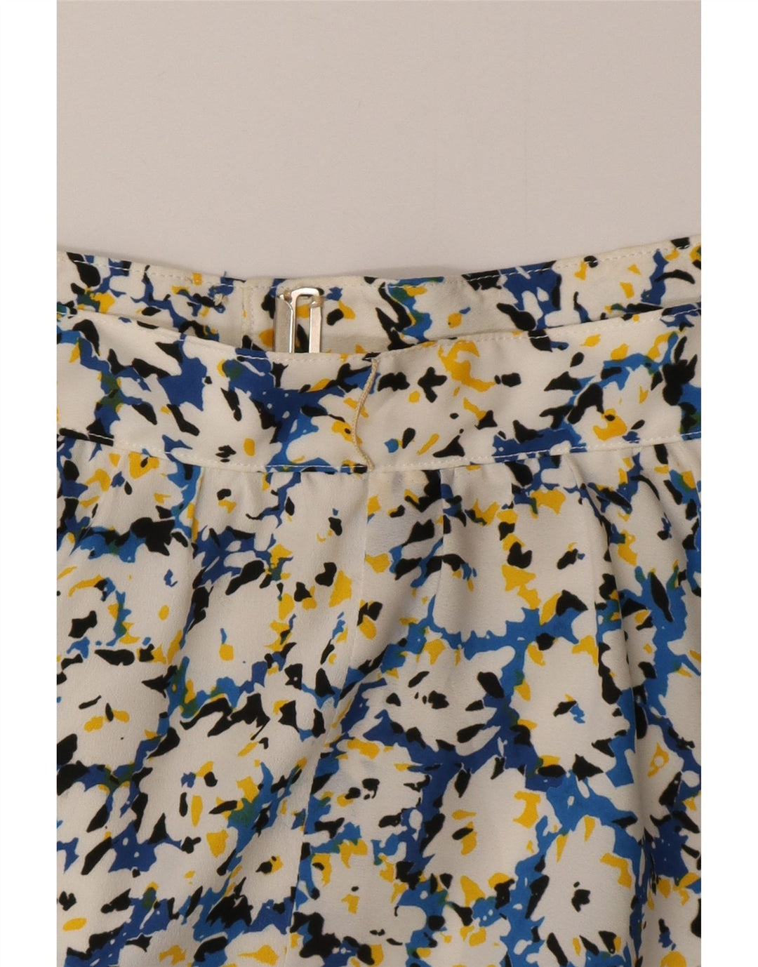 Vintage Damen A-Linie Rock W26 Kleines mehrfarbiges Blumenmuster
