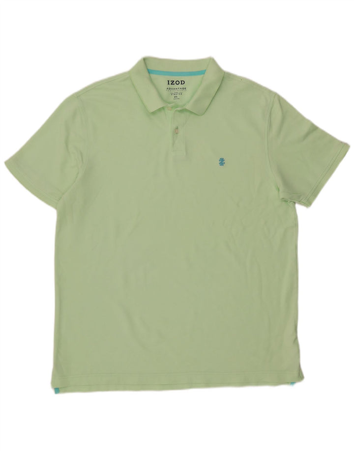 IZOD Herren Poloshirt 2XL Grüne Baumwolle