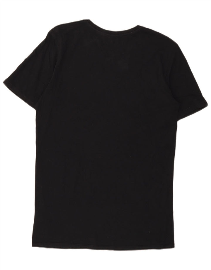 Nike Herren-T-Shirt mit Grafik, Größe S, schwarze Baumwolle