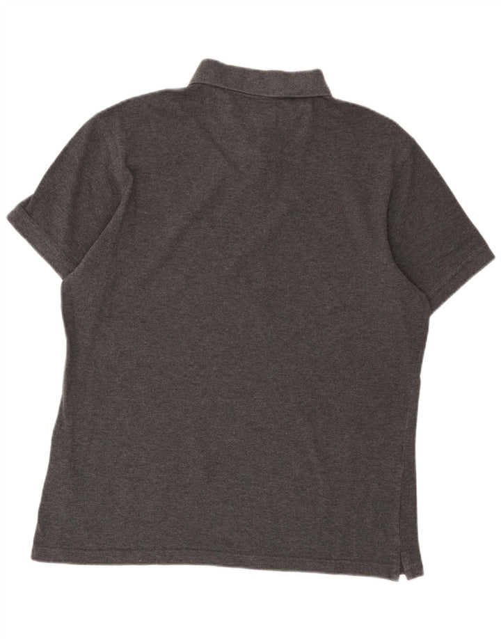 Barbour Herren Poloshirt XL Grau Baumwolle