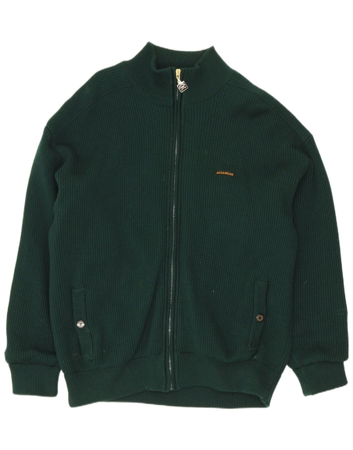 Paul & Shark Herren Strickjacke XL Grün Modern