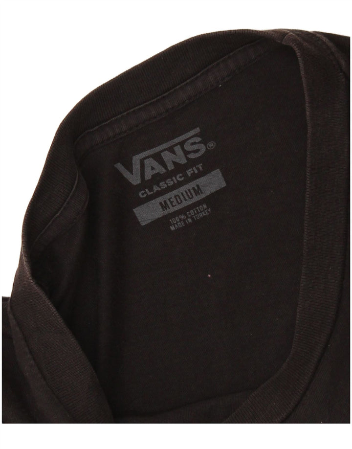 VANS Herren T-Shirt mit klassischer Passform und Grafik, Mittelschwarz
