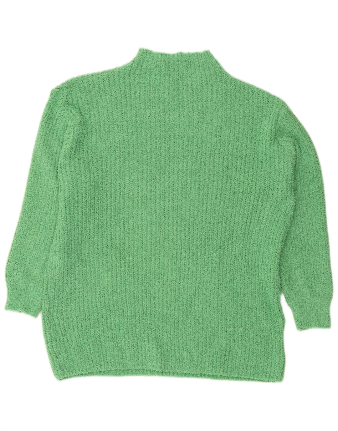 Zara Damen-Pullover mit Rollkragen, Gr. 10, Größe S, Grün, Polyester